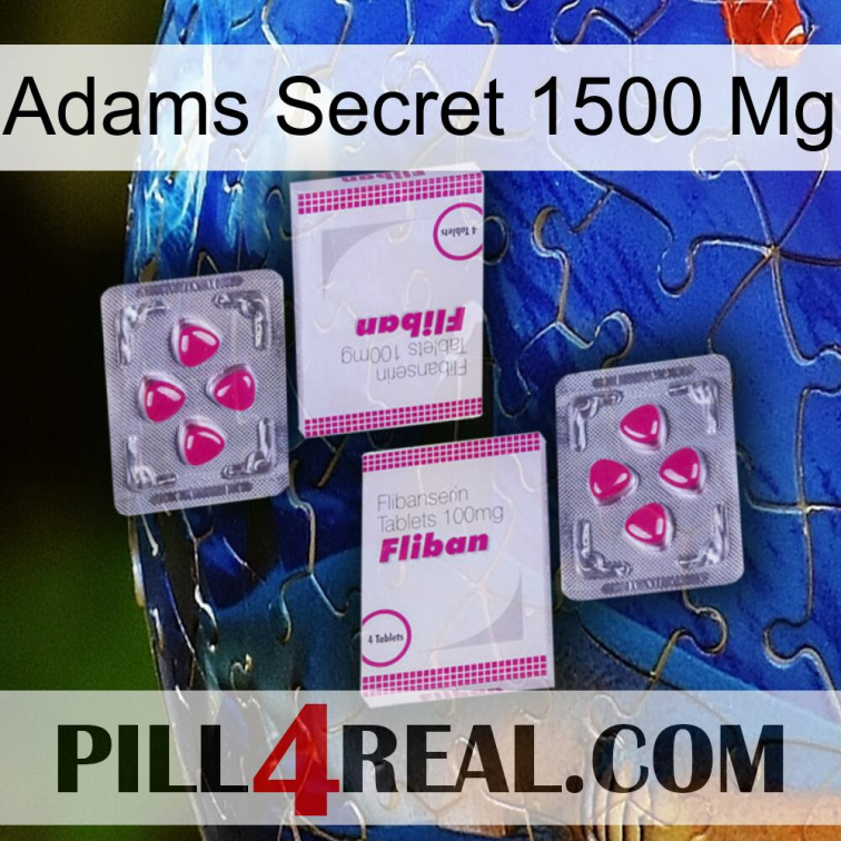 Adams Secret 1500 Mg 33